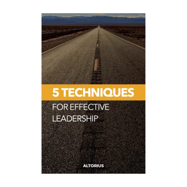 5 techniques for effective leadership (English version)
